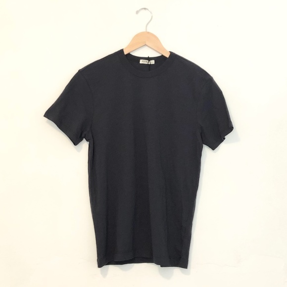 Buck Mason Slub Classic Tee size S in Midnight Navy Blue NWT Made in USA - Picture 3 of 5